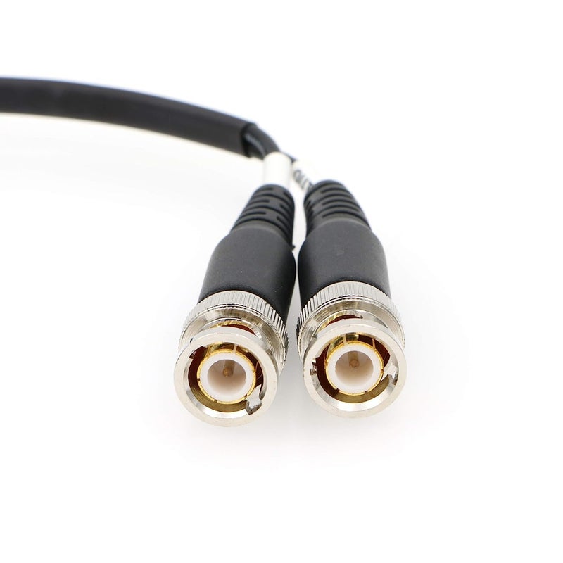 Uonecn Sound Devices XL-LB2 Timecode Input Output Cable Right Angle 5 Pin Male to BNC 31.5'' - Image 3